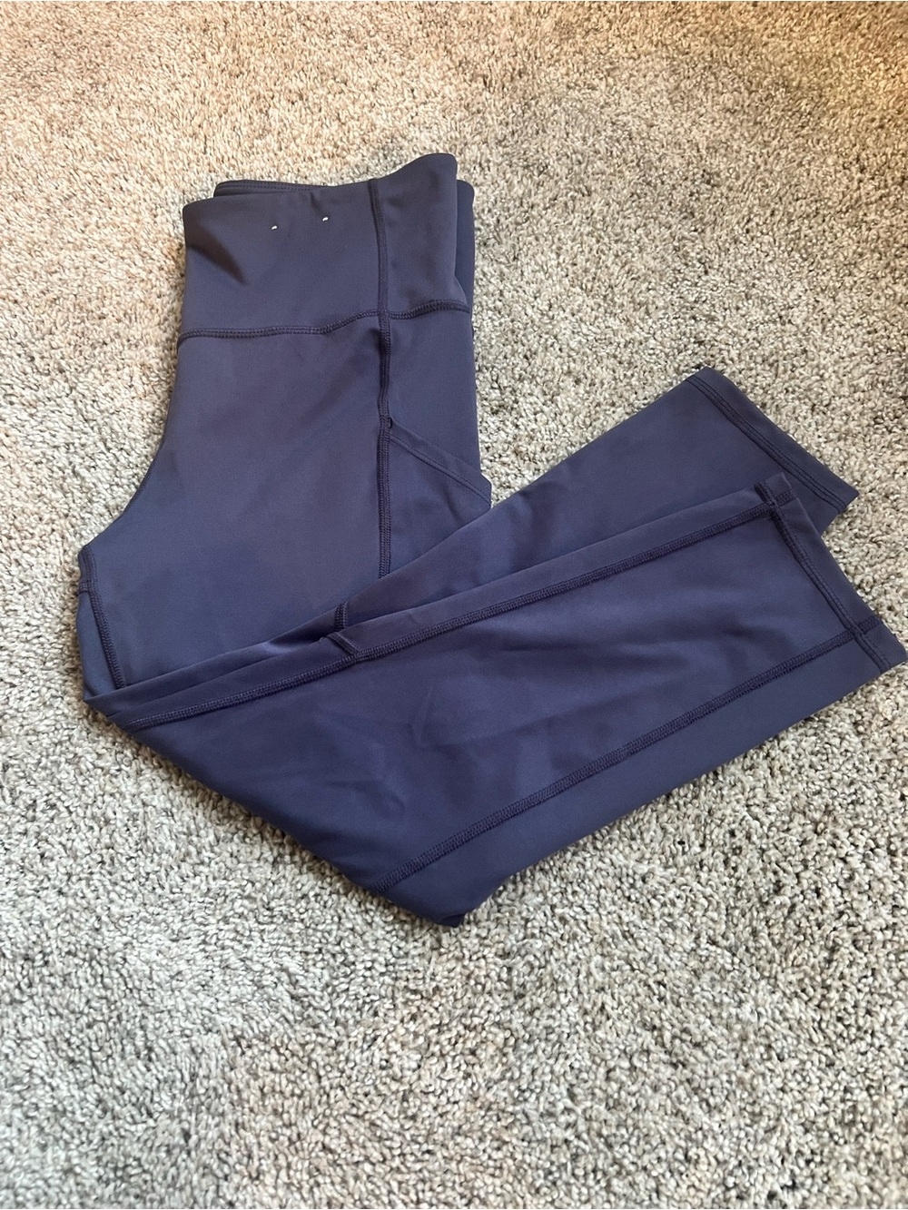 Xersion purple cropped Leggings